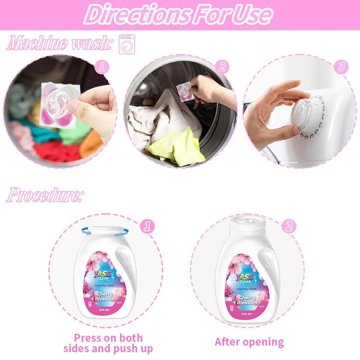 Non Bio 4 In 1 Washing Pods - Image 5