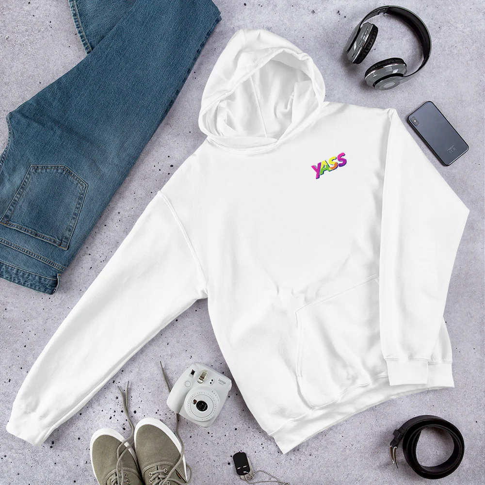 Yass Unisex Hoodie - Image 6